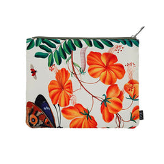 MONEDERO PLANO CON CREMALLERA FLORES Y MARIPOSAS | KIUB PRINCIPITO | 1 UNIDAD | 3700572808369