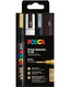 Rotulador Uni Posca Pc-05m Estuche 4 Colores Surtidos