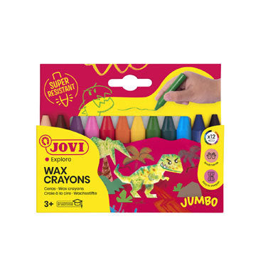 CERA JOVICOLOR 980 12 COLORES SURTIDOS | 12 UNIDADES | (JOVI)