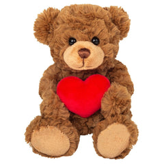 PELUCHE OSO TEDDY MARRON CON CORAZON 20 CM | TEDDY | 1 UNIDAD | 4004510913306