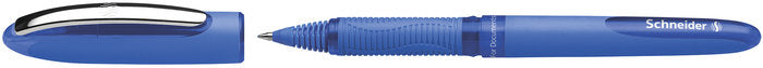 ROLLER ONE HYBRID PUNTA CONICA 0,5MM AZUL | 10 UNIDADES | (SCHNEIDER)
