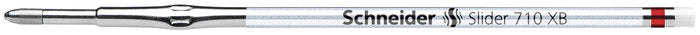 RECAMBIO METALICO SLIDER 710 XB ROJO TRAZO GRUESO | 10 UNIDADES | (SCHNEIDER)