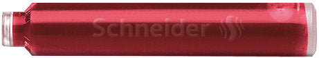 CARTUCHO TINTA ROJO CAJA 6 UDS | 10 UNIDADES | (SCHNEIDER)