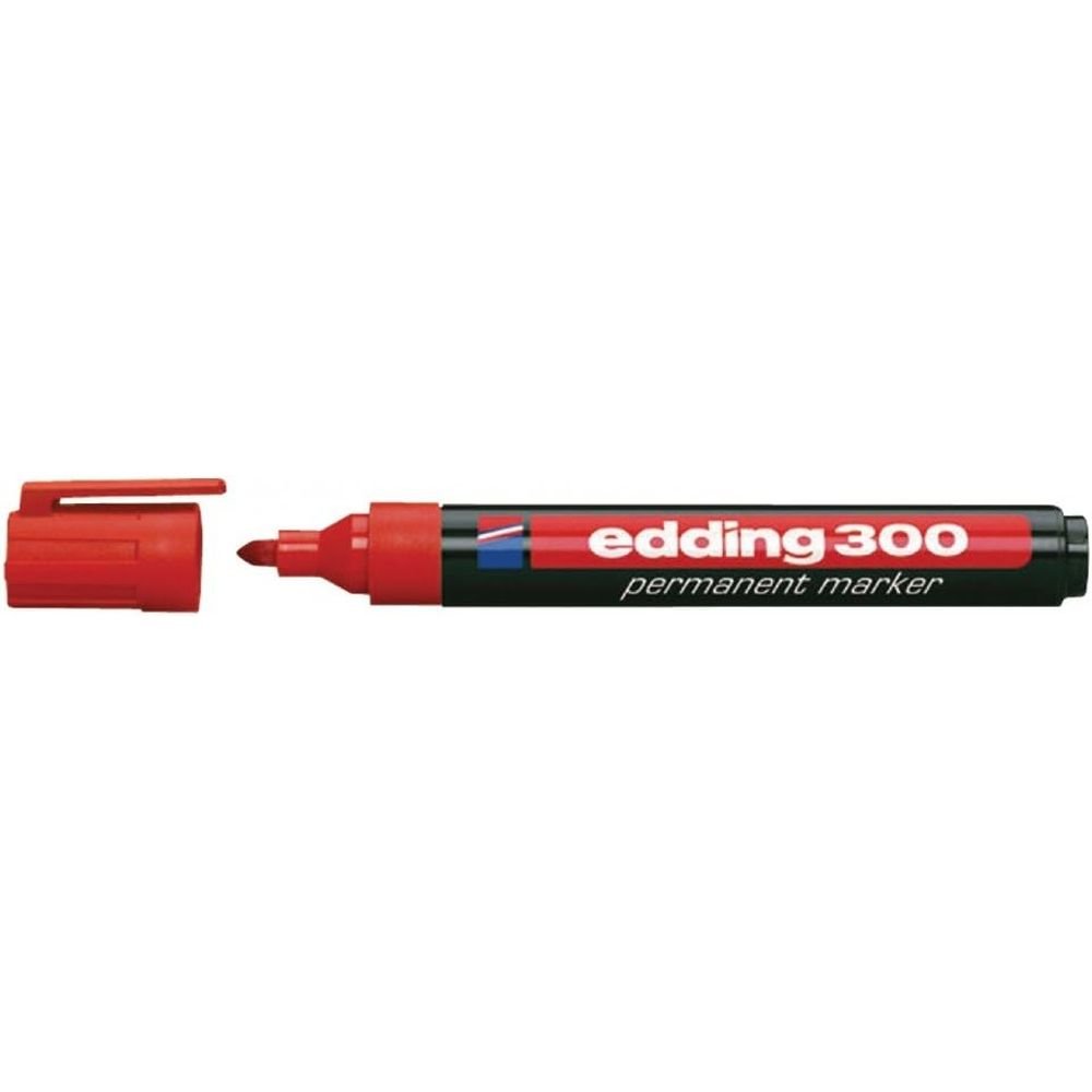 Rotulador Edding 300 Rojo | Edding | Pack 10 Unidades