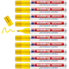 Rotulador Edding 3000 Amarillo | Edding | Pack 10 Unidades