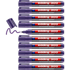 Rotulador Edding 300 Violeta | Edding | Pack 10 Unidades