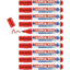 Rotulador Pizarra Edding 660 Rojo | Edding | Pack 10 Unidades