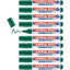 Rotulador Pizarra Edding 660 Verde | Edding | Pack 10 Unidades