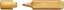 Marcador Faber Textliner 46 Metallic Oro | Faber Castell | Pack 10 Unidades