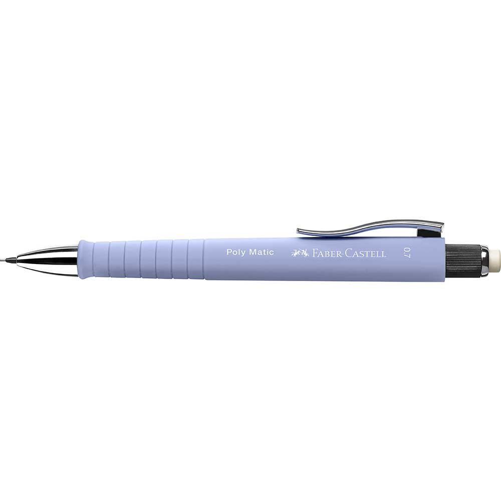 PORTAMINAS POLY MATIC 0,7MM IRIS PALIDO | 1 UNIDADES | (FABER CASTELL)