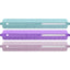 REGLA FABER CASTELL SPARKLE 30 CM COLORES SURTIDOS | 6 UNIDADES | (FABER CASTELL)