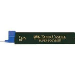 MINAS FABER 07 2H SUPER POLYMER | 12 UNIDADES | (FABER CASTELL)