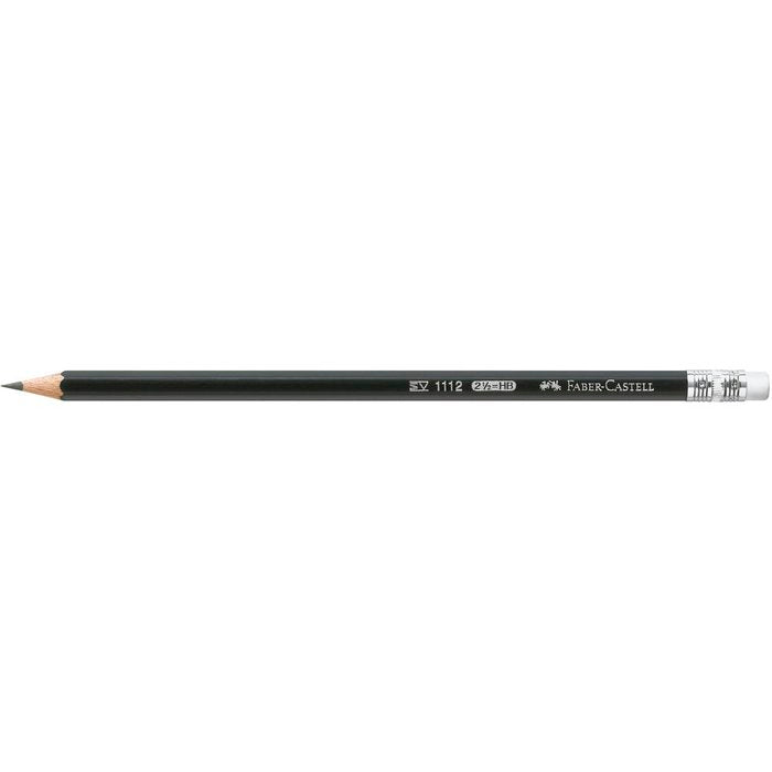 LAPIZ GRAFITO FABER CASTELL 1111 HB CON GOMA | 12 UNIDADES | (FABER CASTELL)