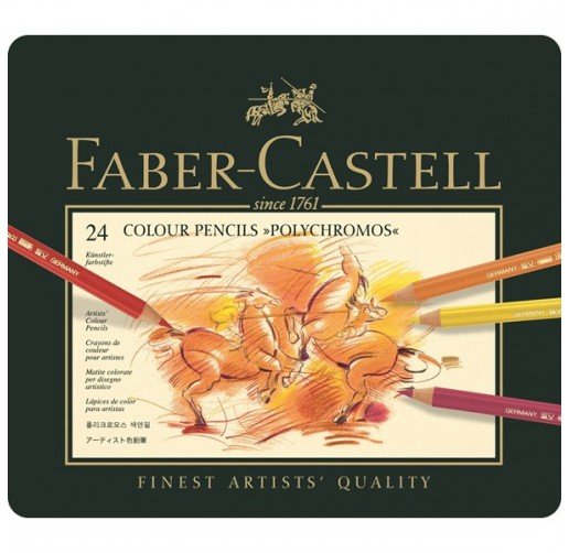 LAPIZ FABER POLYCHROMOS 9212 24 COLORES | 1 UNIDADES | (FABER CASTELL)