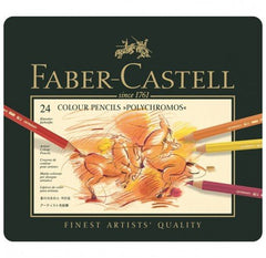 LAPIZ FABER POLYCHROMOS 9212 24 COLORES | 1 UNIDADES | (FABER CASTELL)