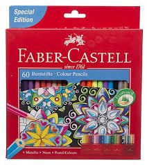 LAPIZ FABER ECO 60 COLORES SURTIDOS ESTUCHE SOPORTE CARTON | 1 UNIDADES | (FABER CASTELL)