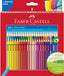 LAPIZ FABER GRIP 48 COLORES SURTIDOS CAJA CARTON | 1 UNIDADES | (FABER CASTELL)