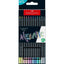 LAPIZ FABER CASTELL BLACK EDITION 12 COLORES METALIZADOS | 1 UNIDADES | (FABER CASTELL)