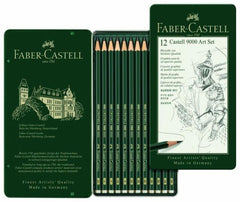 LAPIZ FABER 9000 12 GRADUACIONES ( 8B A 2H) BELLAS ARTES | 1 UNIDADES | (FABER CASTELL)