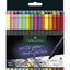 Rotulador Grip Finepen 0,4 Mm 30 Colores Surtidos | Faber Castell | Pack 1 Unidades