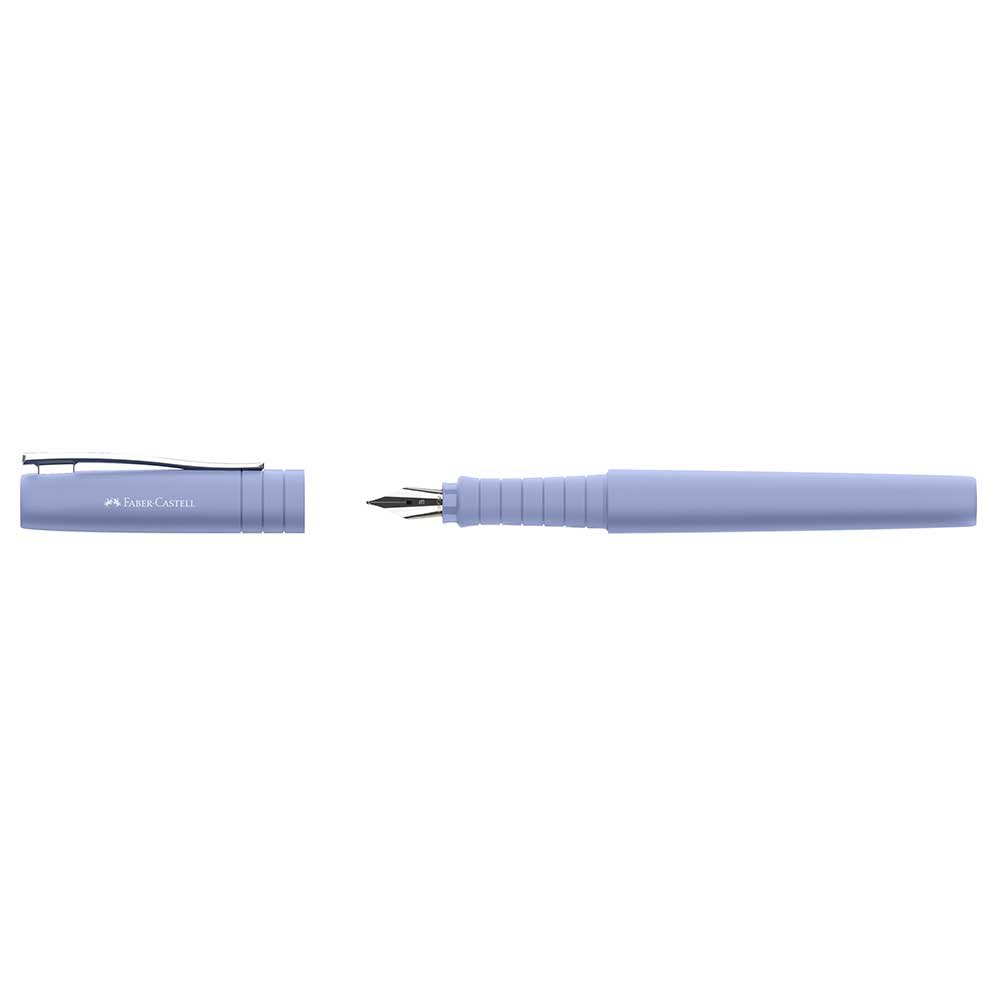 PLUMA ESTILOGRAFICA FABER POLY PEN IRIS PALIDO F | 1 UNIDADES | (FABER CASTELL)