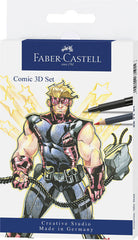 SET FABER CASTEL COMIC 3D | FABER CASTELL | 1 UNIDAD | 4005402671915