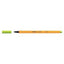 Rotulador Stabilo Point 88/33 Verde Manzana | Stabilo | Pack 10 Unidades