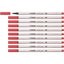 Rotulador Stabilo Pen 68 Brush Rojo Oxido | Stabilo | Pack 10 Unidades