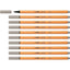 Stabilo Point 88 Gris Calido Nº93 Pack 10 Rotuladores de Fibra