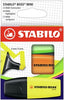 Marcadores fluorescentes Stabilo Boss Mini en estuche Marca Stabilo