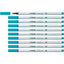 Rotulador Stabilo Pen 68 Brush Azul Claro