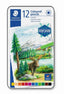 Lápiz Staedtler 146C 12 Colores Surtidos Estuche Metal