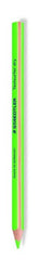 LAPIZ FLUORESCENTE TRIANGULAR VERDE | 12 UNIDADES | (STAEDTLER)