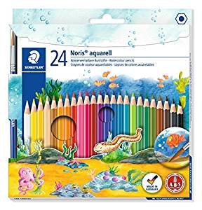 LAPIZ NORIS CLUB ACUARELABLE 144 10NC24 24 COLORES SURTIDOS | 1 UNIDADES | (STAEDTLER)