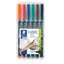 Rotulador Lumocolor 318Wp6 Fino B/6 Surtido | Staedtler | Pack 1 Unidades