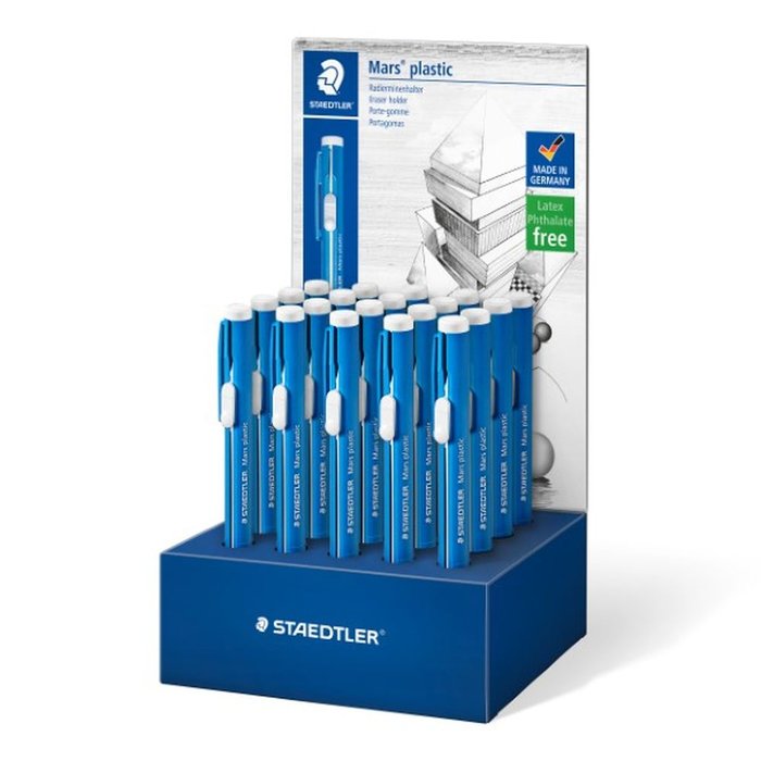 PORTAGOMA MARS PLASTIC 528 50 | 20 UNIDADES | (STAEDTLER)