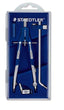 Estuche compas bigotera mars quickbow 552 con alargadera