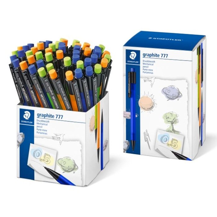 PORTAMINAS STAEDTLER 777-05 GRAPHITE | 50 UNIDADES | (STAEDTLER)