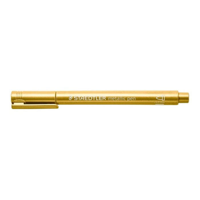 Rotulador Staedtler 8323 Metallic Marker Oro | Staedtler | Pack 10 Unidades