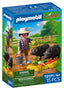 Playmobil Granjero con Cerdito Panzón