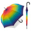 Paraguas Largo Mujer Auto Pixel Rainbow 2 Col Surt. Cuatro Gotas