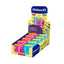 EXPOSITOR 10 AFILALAPIZ PELIKAN FLOR 2 COLORES SURTIDOS | 10 UNIDADES | (PELIKAN, S,A,)
