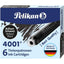 CARTUCHO PELIKAN 4001 TP6 NEGRO | 10 UNIDADES | (PELIKAN, S,A,)