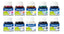 TINTA CHINA PELIKAN 523 10ML Nº 10 COLORES SURTIDOS | 10 UNIDADES | (PELIKAN, S,A,)