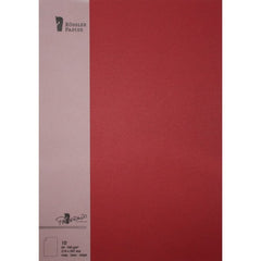 PAQUETE 10 UNIDADES FOLIO A4 PAPERADO GRANATE | 1 UNIDADES | (GRUPO ERIK ME)