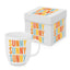 Taza Sunny de PPD con caja regalo