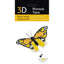 Maqueta Carton 3D Mariposa de Colores Fridolin Maquetas