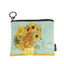 Mini Monedero con Cremallera Van Gogh Girasoles Marca Fridolin Arte