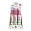 Expositor 18 Sets 9 Lápices de Colores con Forma de Flor TRENDHAUS
