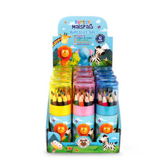 EXPOSITOR 12 SET LAPICES CON AFILALAPIZ 13U, | 12 UNIDADES | (TRENDHAUS)